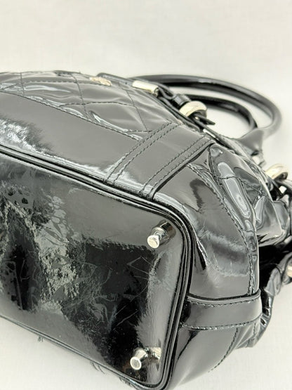 Pre - loved BURBERRY Beaton Black Quilted Tote Bag at Reems Closet