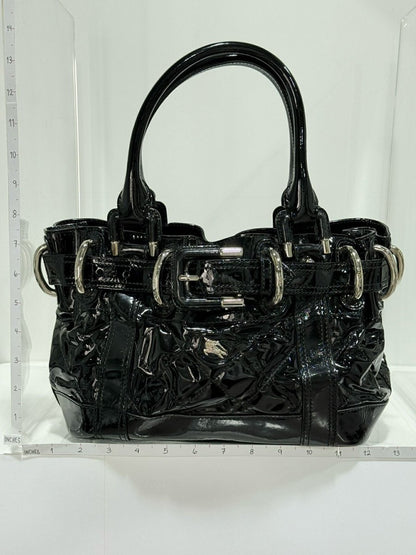 Pre - loved BURBERRY Beaton Black Quilted Tote Bag at Reems Closet