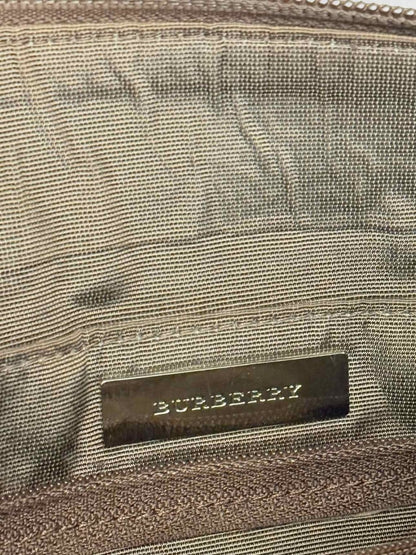 Pre - loved BURBERRY Beige Multicolor Tote Bag at Reems Closet