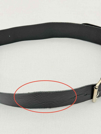 Pre-loved BURBERRY Black Belt at Reems Closet