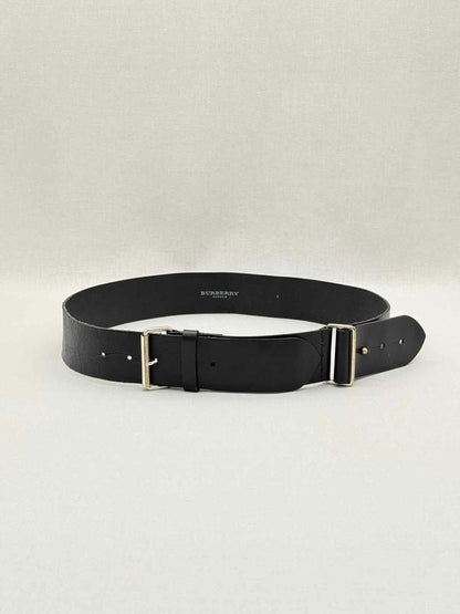 Pre-loved BURBERRY Black Belt at Reems Closet