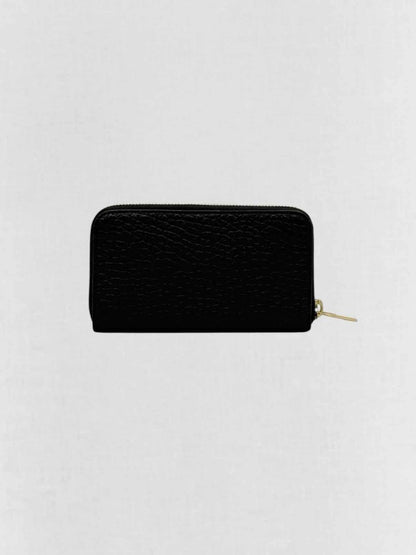 Pre-loved BURBERRY Black Continental Wallet at Reems Closet