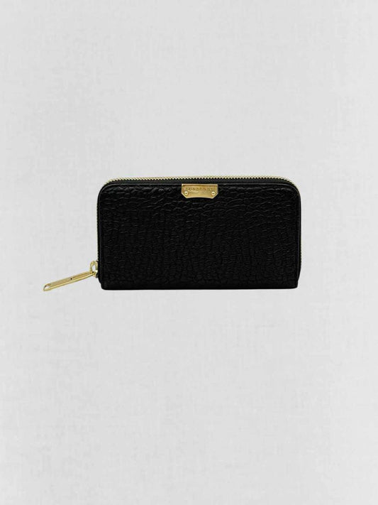Pre-loved BURBERRY Black Continental Wallet at Reems Closet