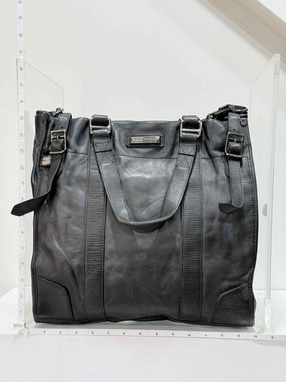 Pre - loved BURBERRY Black Laptop Bag at Reems Closet