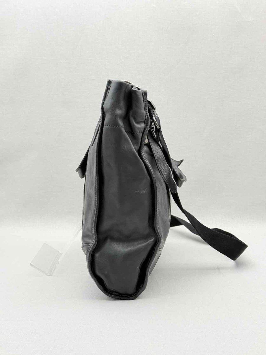 Pre - loved BURBERRY Black Laptop Bag at Reems Closet