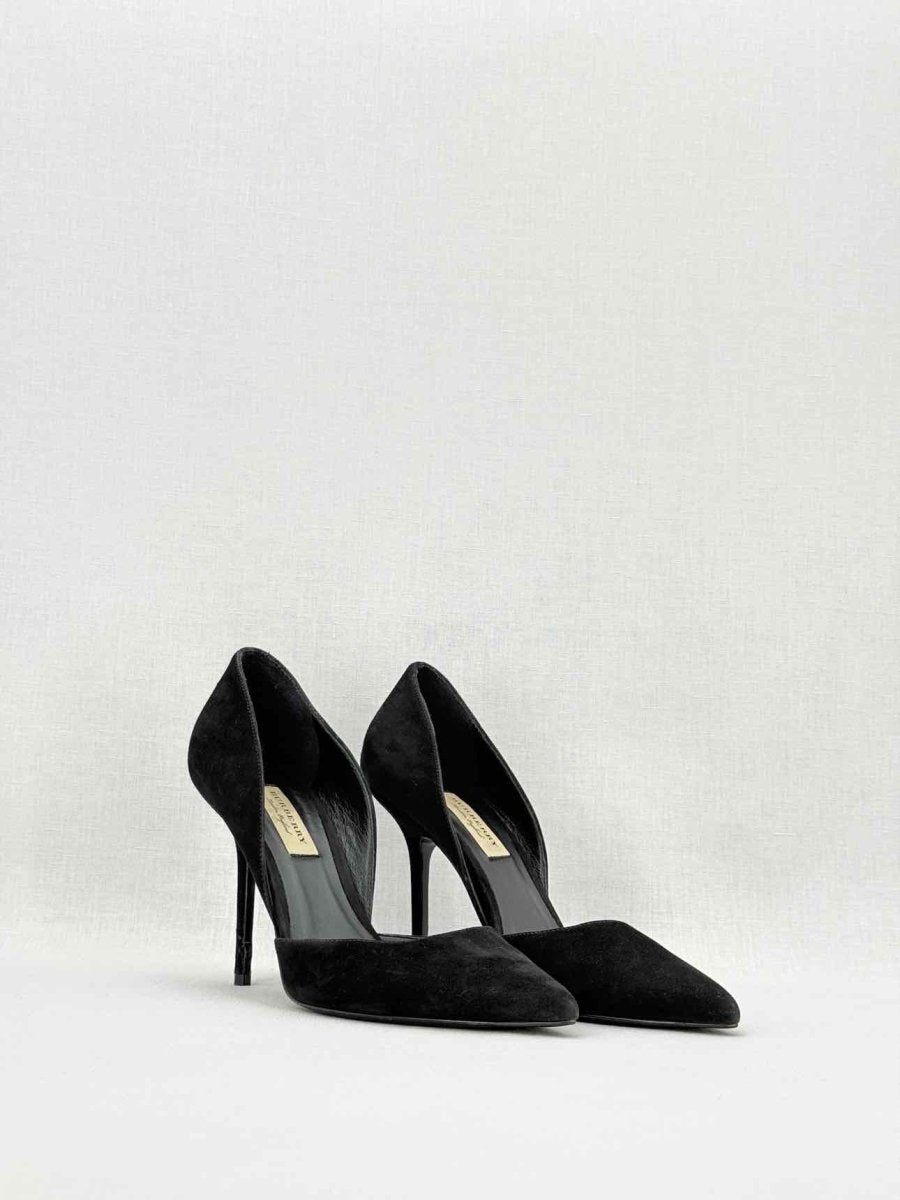 Pre - loved BURBERRY Black Size EU 39.5 Pumps at Reems Closet
