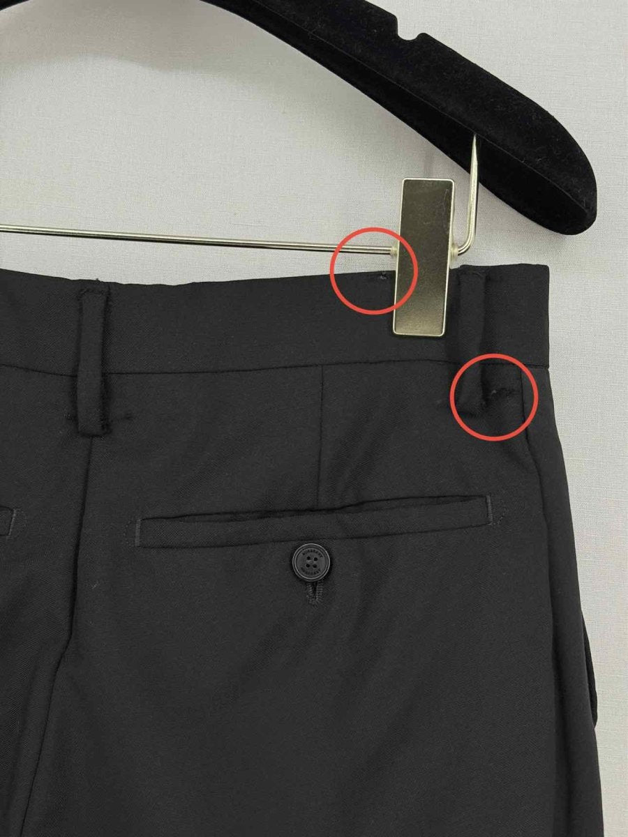 Pre-loved BURBERRY Black Size Medium Pants at Reems Closet