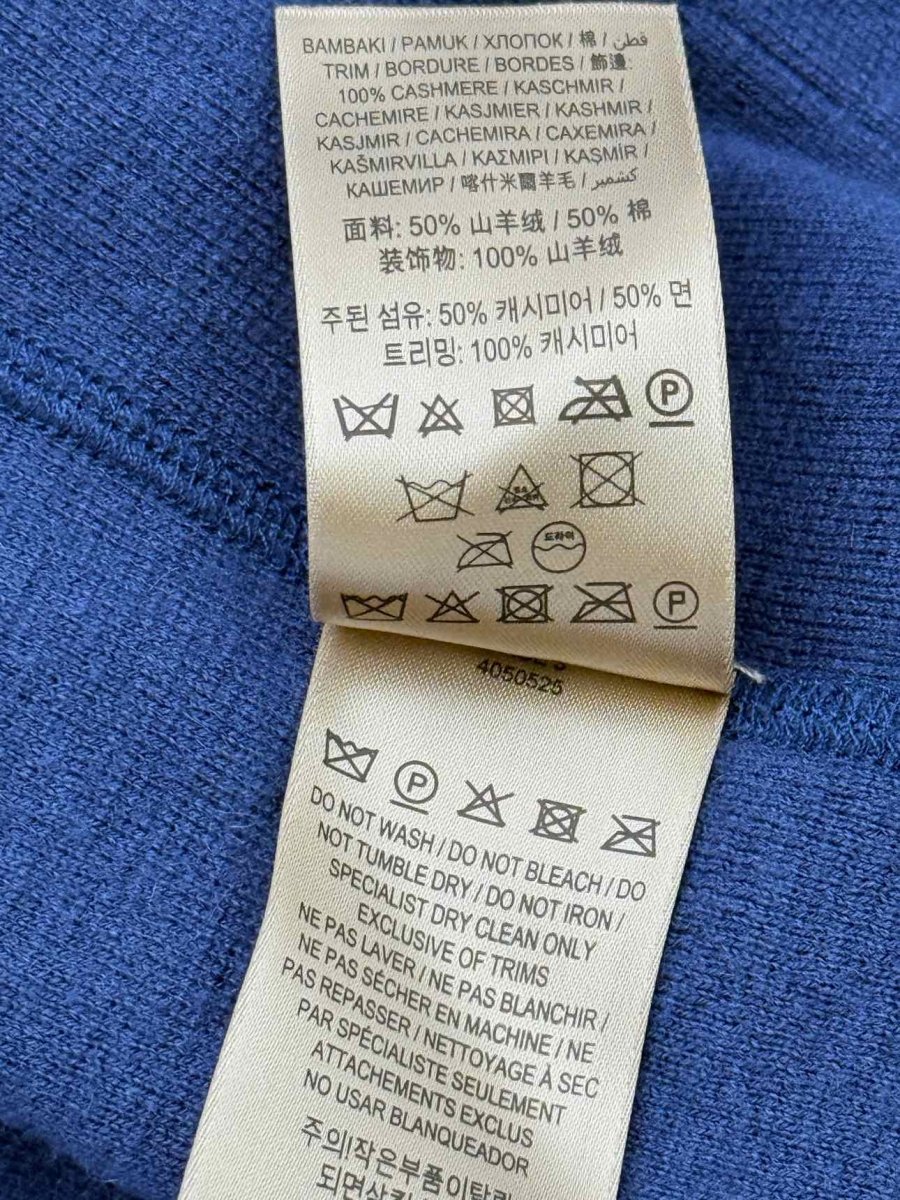 Pre - loved BURBERRY Blue Size Large Jacket at Reems Closet