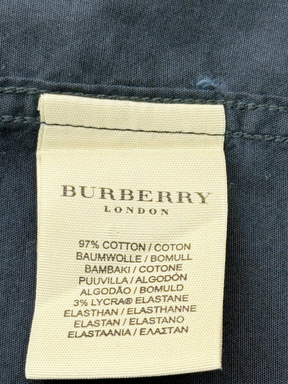 Pre - loved BURBERRY Blue Size Large Shirt at Reems Closet