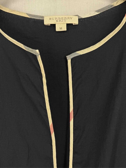 Pre - loved BURBERRY BRIT Beach Blue Size Medium Short Dress at Reems Closet