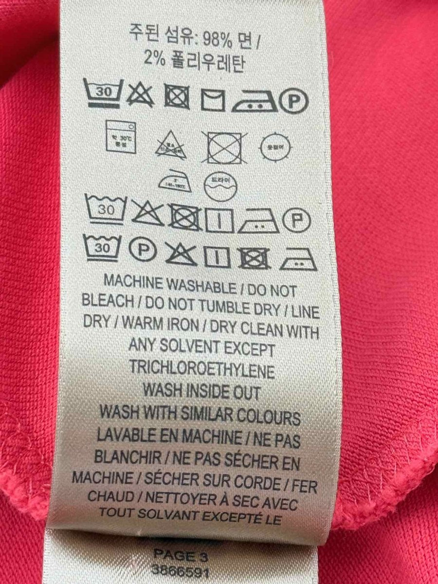 Pre - loved BURBERRY BRIT Red Size Large Polo Shirt at Reems Closet