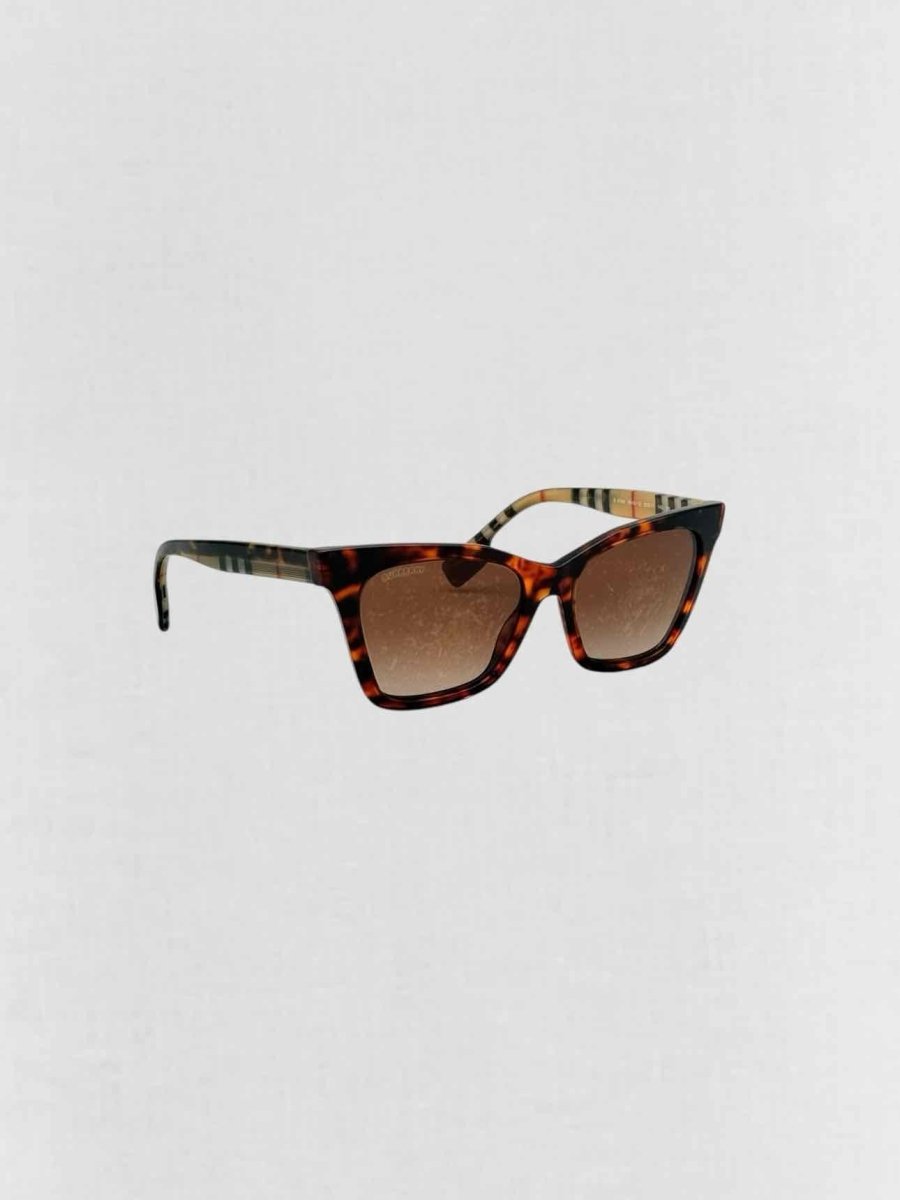 Pre - loved BURBERRY Brown Sunglasses at Reems Closet
