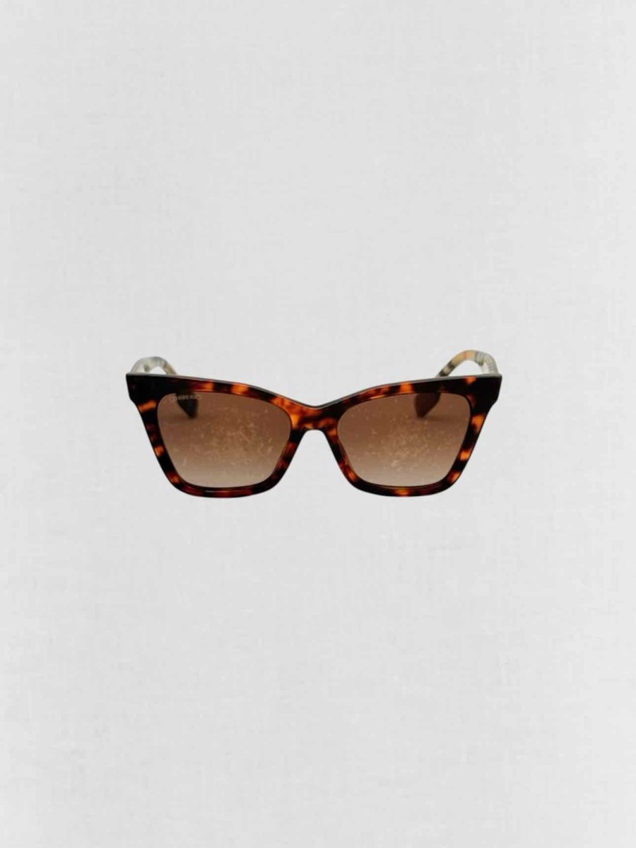 Pre - loved BURBERRY Brown Sunglasses at Reems Closet