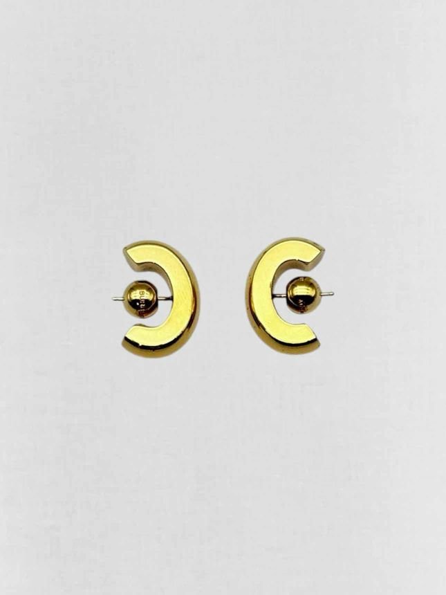 Pre - loved BURBERRY Fashion Earrings at Reems Closet