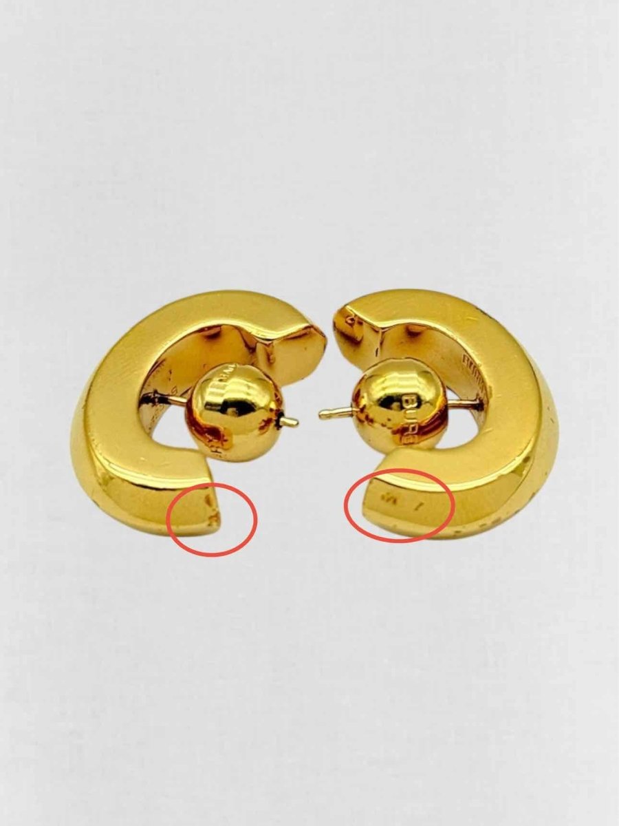 Pre - loved BURBERRY Fashion Earrings at Reems Closet