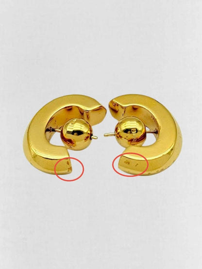Pre - loved BURBERRY Fashion Earrings at Reems Closet