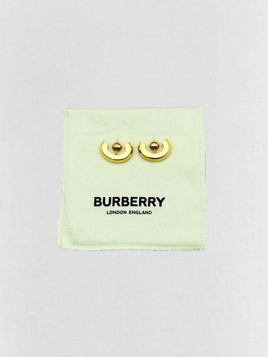 Pre - loved BURBERRY Fashion Earrings at Reems Closet