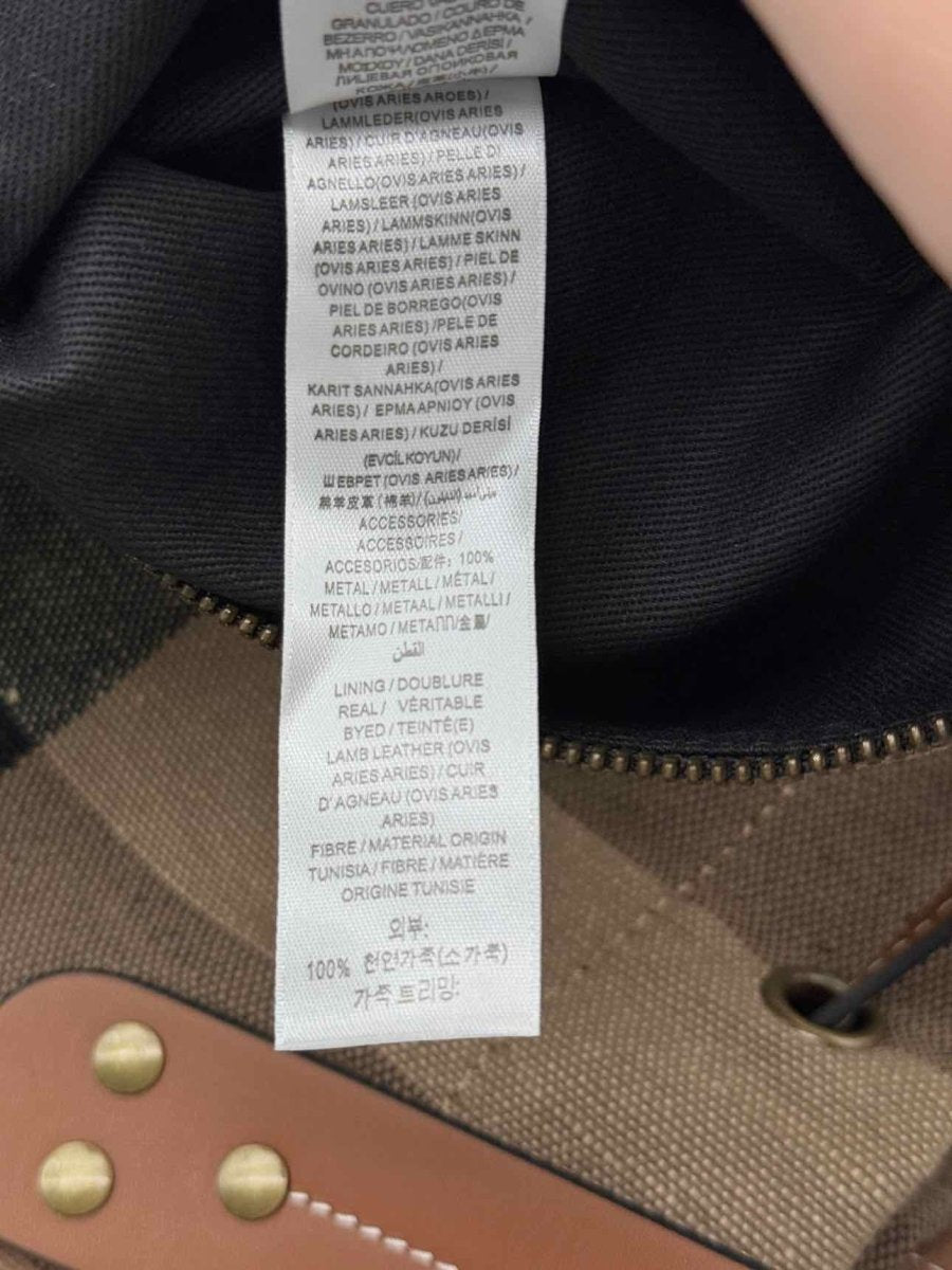 Pre - loved BURBERRY Heston Black Multicolor Check Bucket Bag at Reems Closet