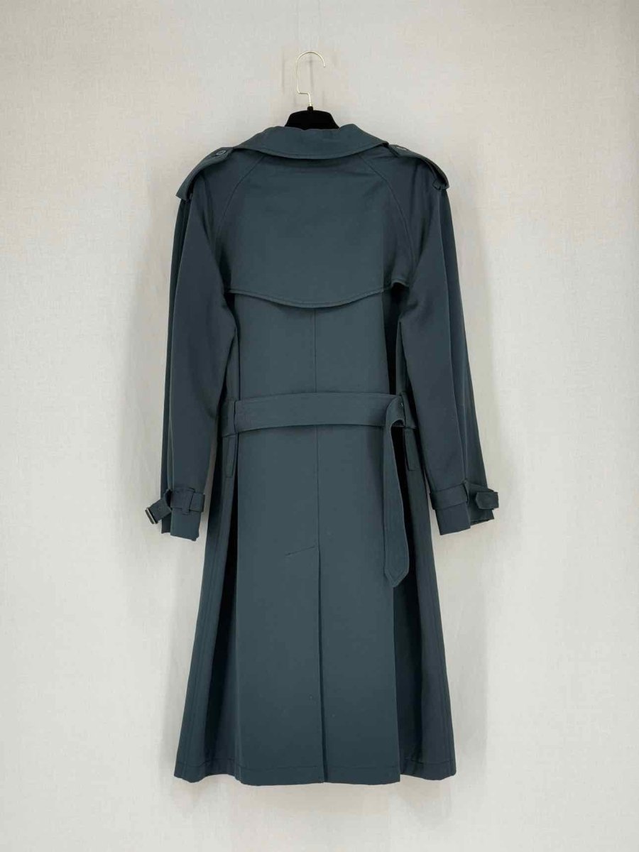 Pre - loved BURBERRY Navy Blue Size US 2 Coat at Reems Closet