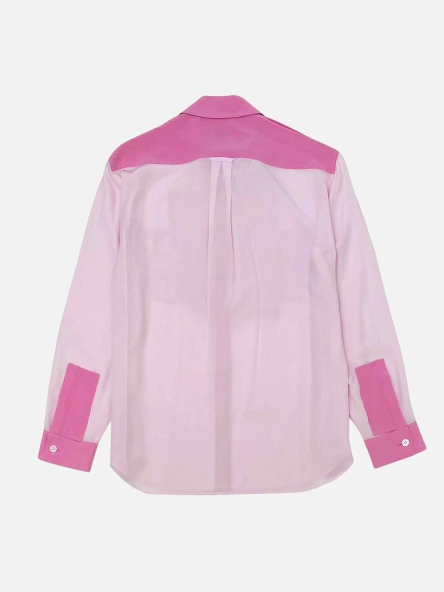 Pre - loved BURBERRY Pink Size US 8 Shirt at Reems Closet