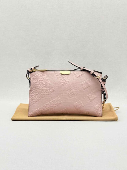 Pre - loved BURBERRY Powder Pink Crossbody at Reems Closet