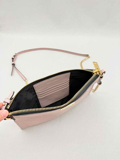 Pre - loved BURBERRY Powder Pink Crossbody at Reems Closet
