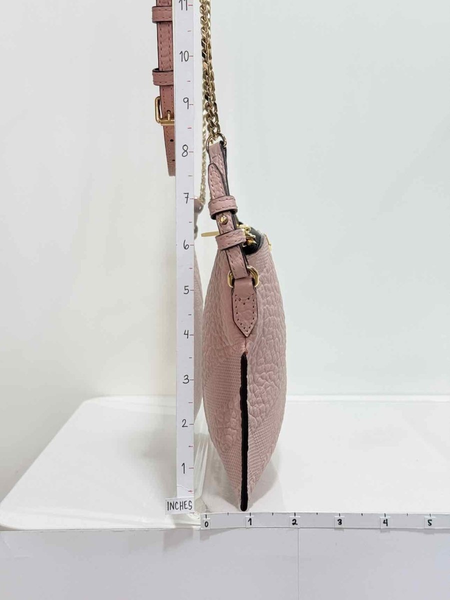 Pre - loved BURBERRY Powder Pink Crossbody at Reems Closet