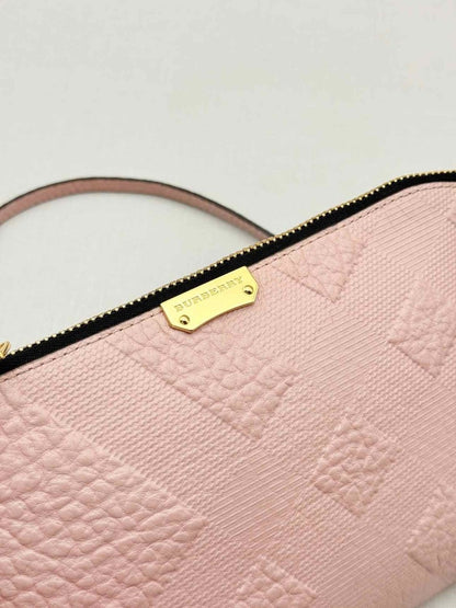 Pre - loved BURBERRY Powder Pink Crossbody at Reems Closet