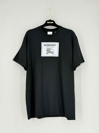 Pre - loved BURBERRY Prorsum Label Black Size Small T-shirt at Reems Closet