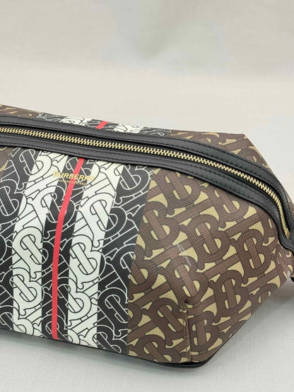 Pre-loved BURBERRY Sonny Bum Brown Multicolor Belt Bag at Reems Closet