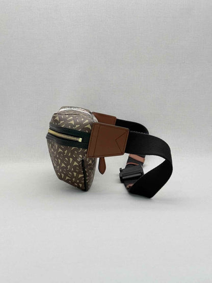 Pre-loved BURBERRY Sonny Bum Brown Multicolor Belt Bag at Reems Closet