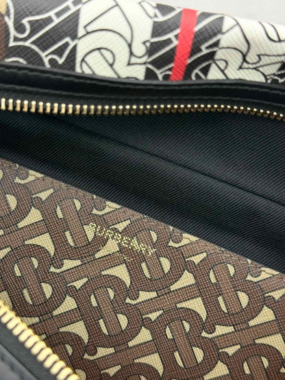 Pre-loved BURBERRY Sonny Bum Brown Multicolor Belt Bag at Reems Closet
