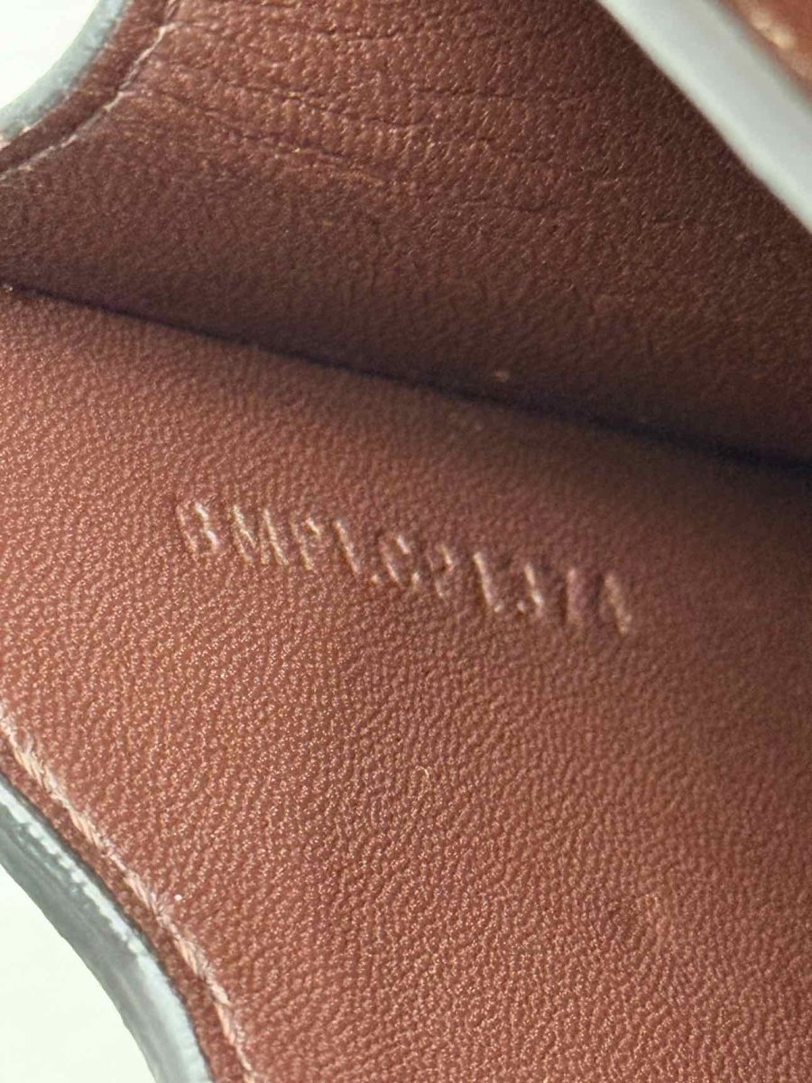 Pre-loved BURBERRY TB Flap Brown Multicolor Monogram Shoulder Bag at Reems Closet