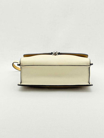 Pre - loved BURBERRY Yellow & Beige Crossbody at Reems Closet
