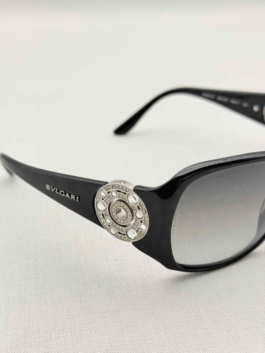 Pre - loved BVLGARI Black Sunglasses at Reems Closet