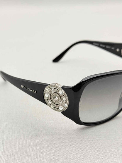 Pre - loved BVLGARI Black Sunglasses at Reems Closet