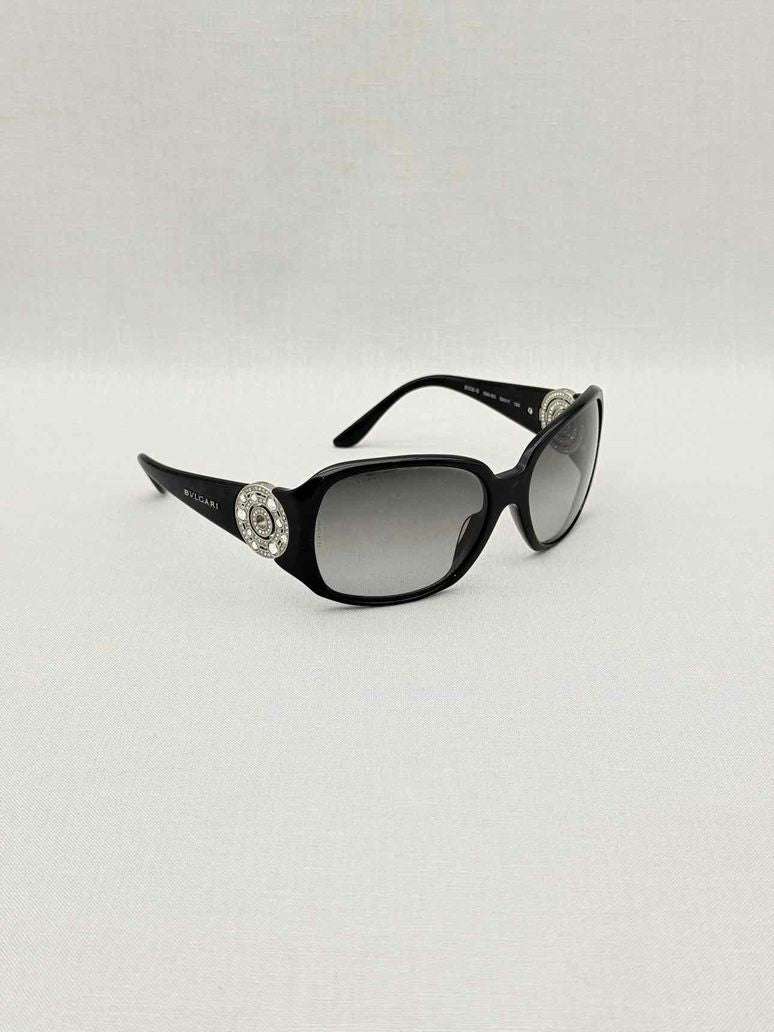 Pre - loved BVLGARI Black Sunglasses at Reems Closet