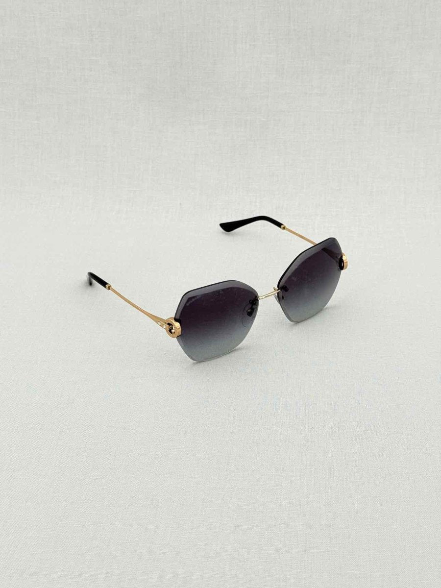 Pre - loved BVLGARI Grey Sunglasses at Reems Closet