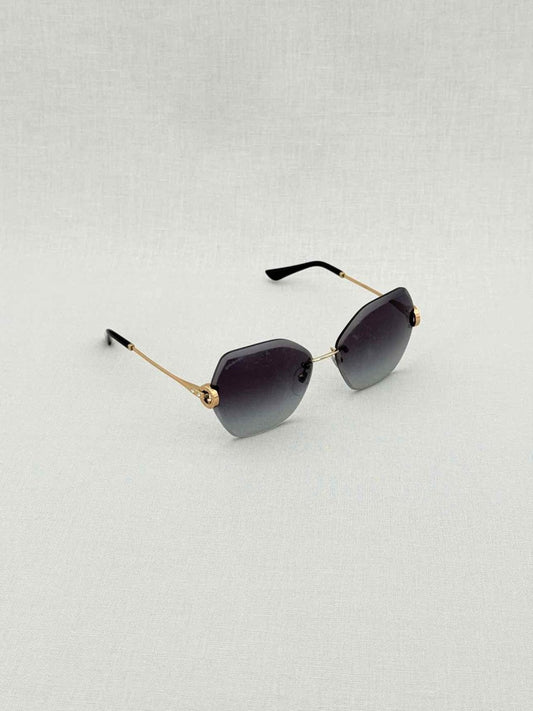 Pre - loved BVLGARI Grey Sunglasses at Reems Closet