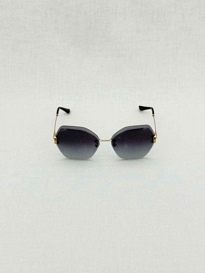 Pre - loved BVLGARI Grey Sunglasses at Reems Closet