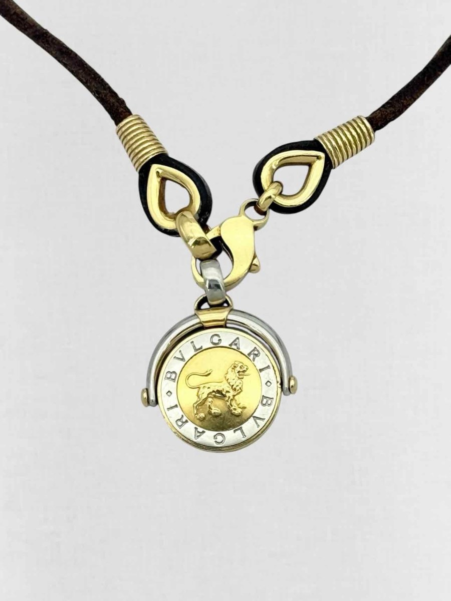 Pre - loved BVLGARI Zodiac Pendant Necklace at Reems Closet