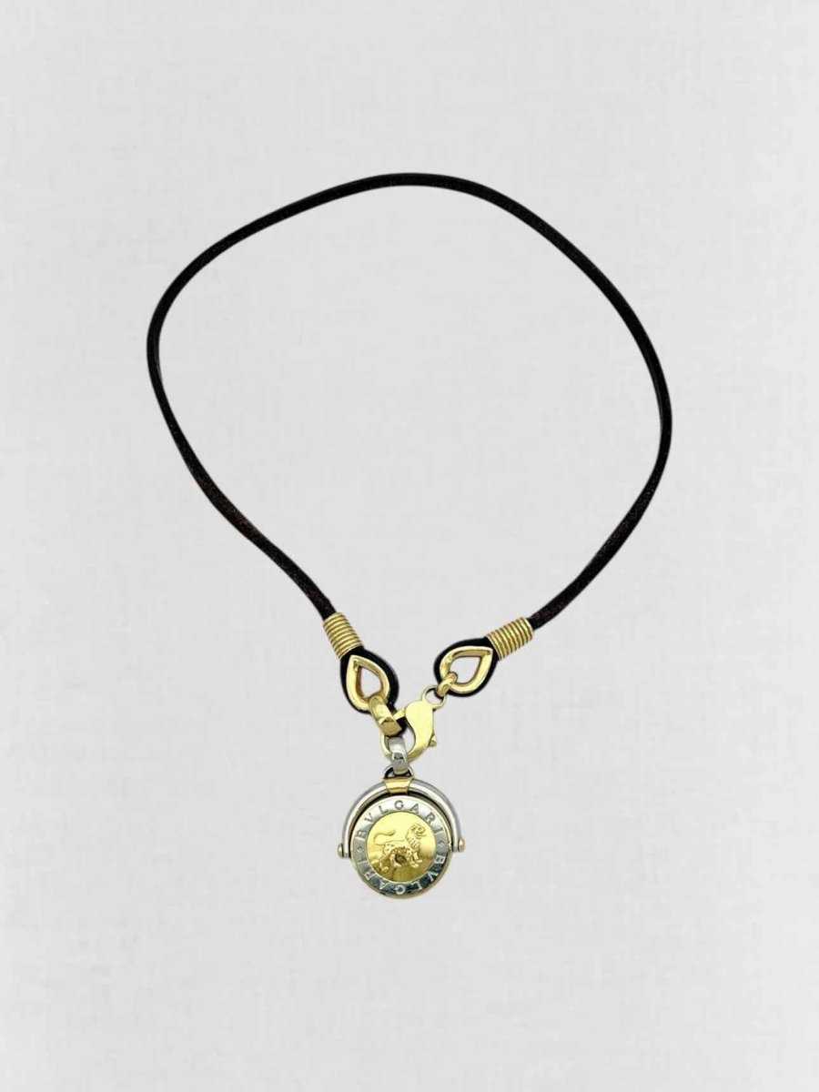 Pre - loved BVLGARI Zodiac Pendant Necklace at Reems Closet