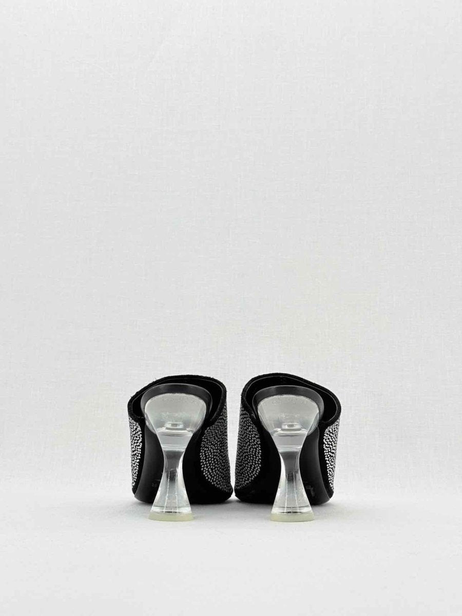 Pre - loved BY FAR Black Size EU 38 Mules at Reems Closet