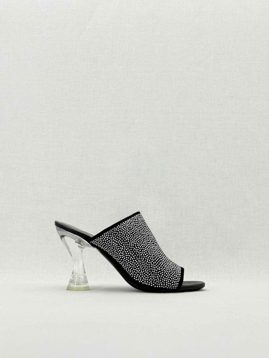 Pre - loved BY FAR Black Size EU 38 Mules at Reems Closet
