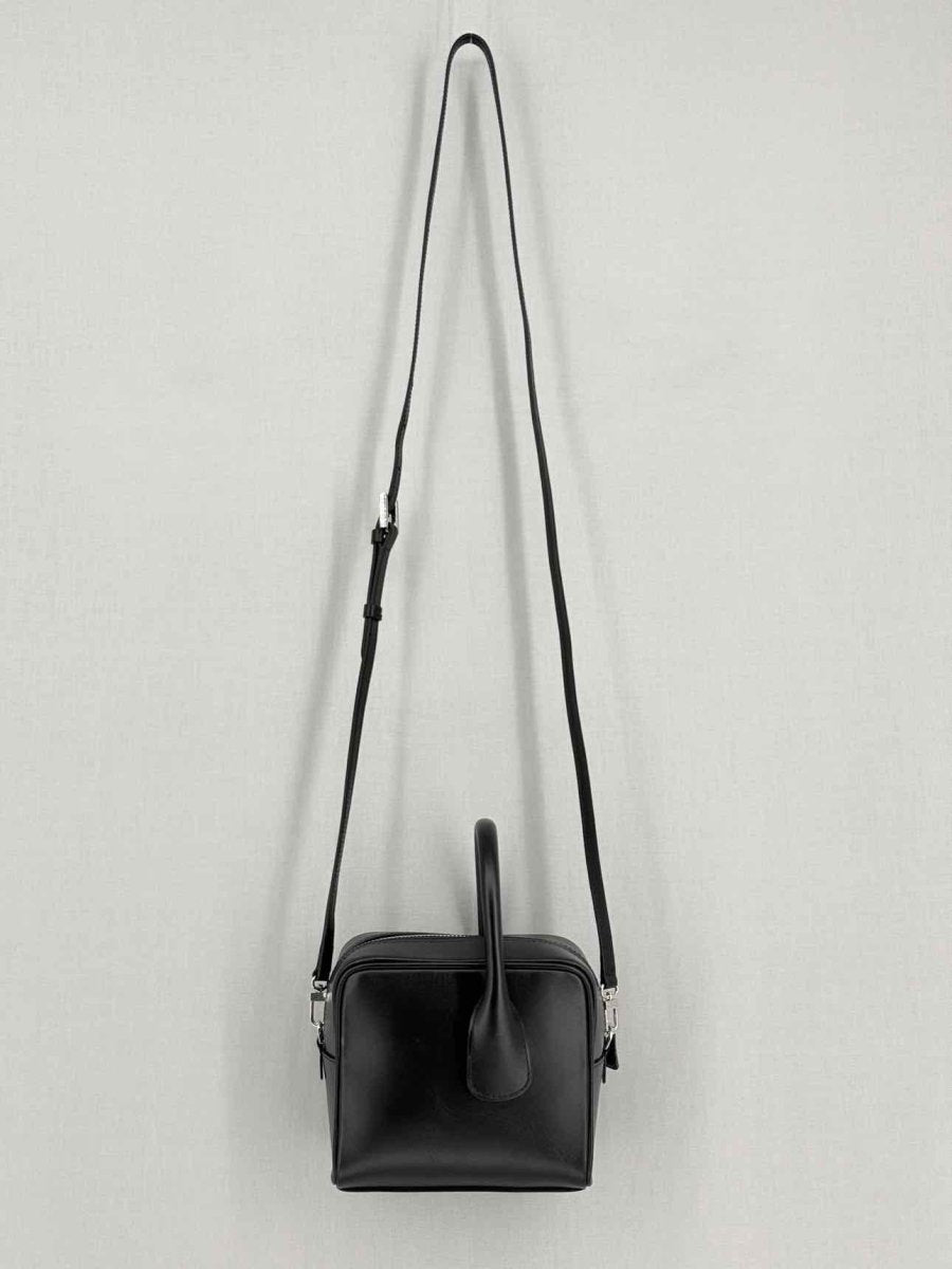 Pre - loved BY FAR Cam Black Crossbody at Reems Closet