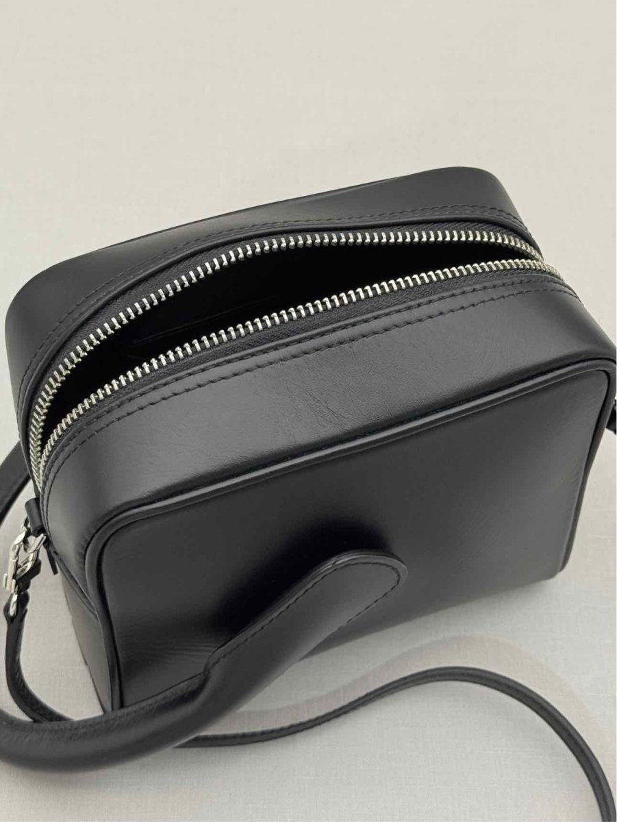 Pre - loved BY FAR Cam Black Crossbody at Reems Closet