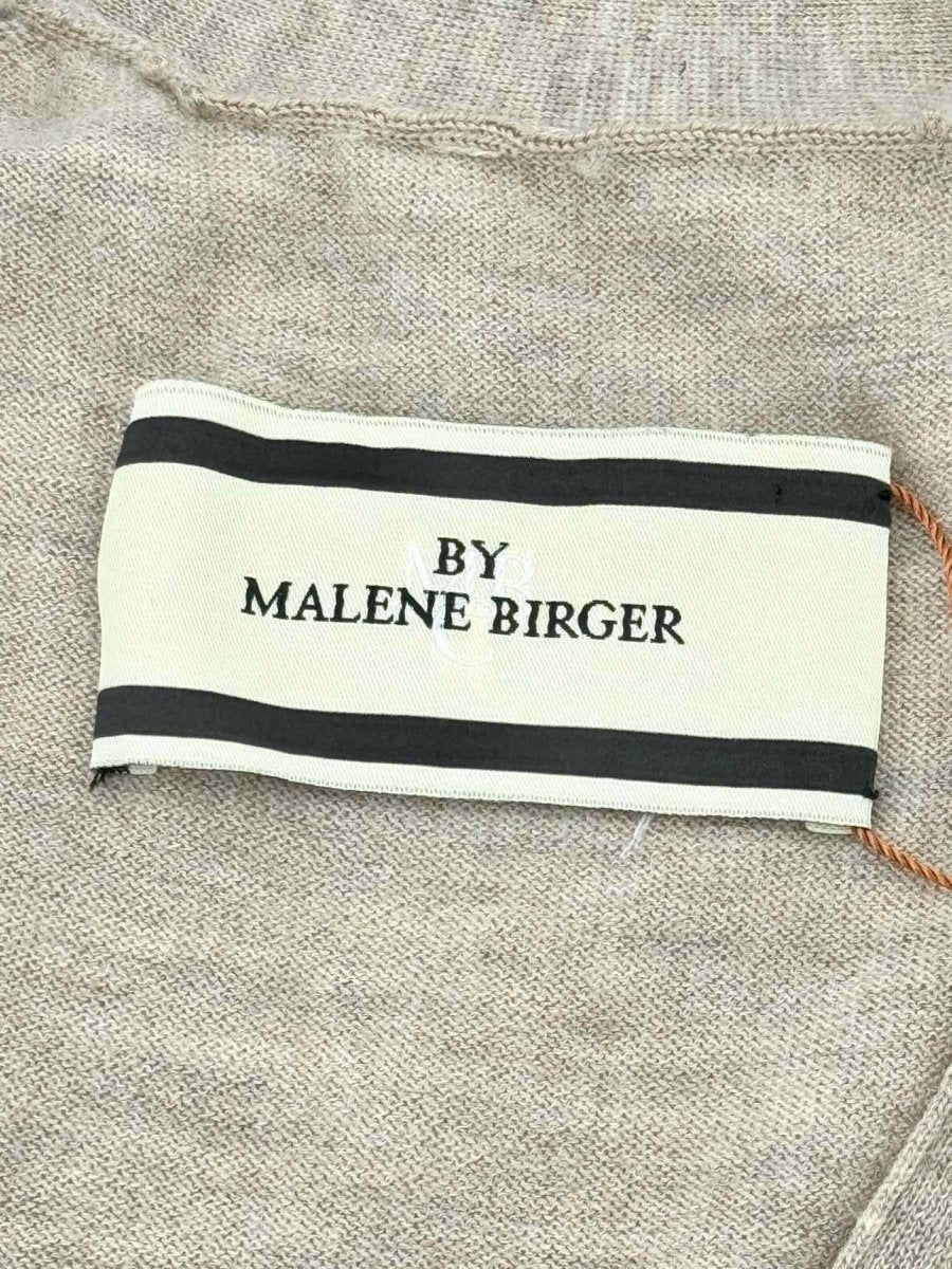 Pre - loved BY MALENE BIRGER Beige Size Large Long Cardigan at Reems Closet