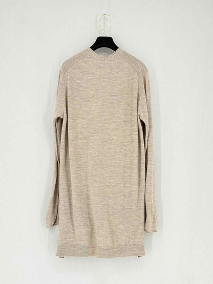 Pre - loved BY MALENE BIRGER Beige Size Large Long Cardigan at Reems Closet