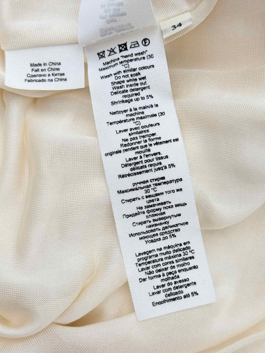 Pre - loved BY MALENE BIRGER Beige Size US 2 Midi Dress at Reems Closet