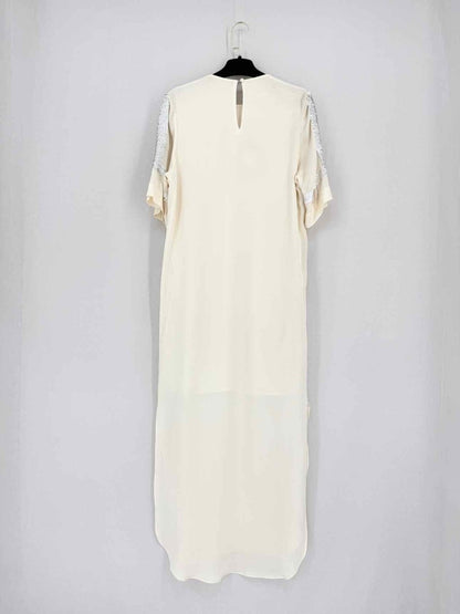 Pre - loved BY MALENE BIRGER Beige Size US 2 Midi Dress at Reems Closet